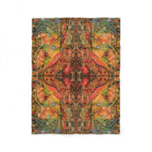 Cosmic Taste of Healing Fine Art Fleece Blanket