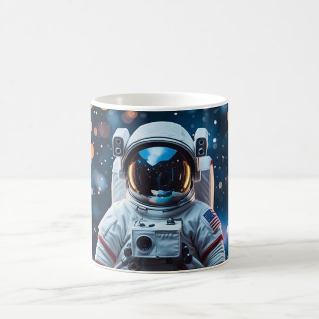 Cosmic Teddy Coffee Mug (Center)