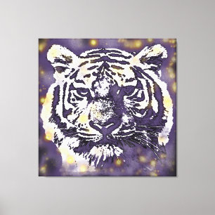 Cosmic Tiger Canvas Print