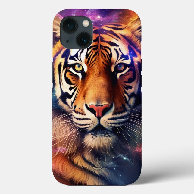 Cosmic Tiger Case-Mate iPhone Case (Back)
