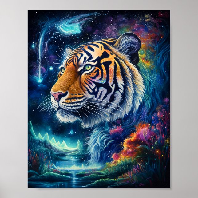 Cosmic Tiger Poster (Front)