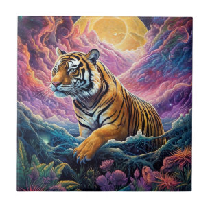 Cosmic Tiger Tile