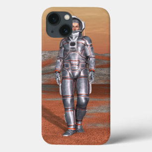 Cosmic Traveller Surreal Planet Landscape Art iPhone 13 Case