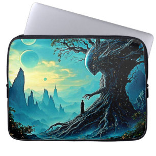 Cosmic Tree of Life Fantasy Laptop Sleeve