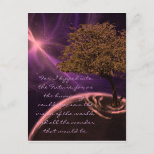 Cosmic Tree of Life Postcard