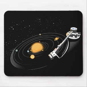 Cosmic Turntable Mouse Mat