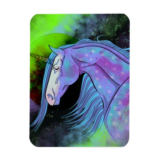 Cosmic Unicorn 6 Magnet (Vertical)