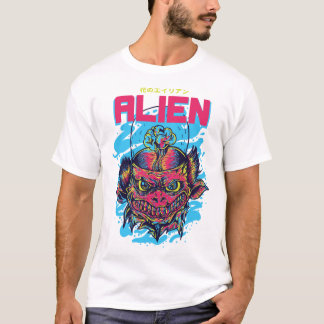 Cosmic Visitor: The Alien Design T-Shirt