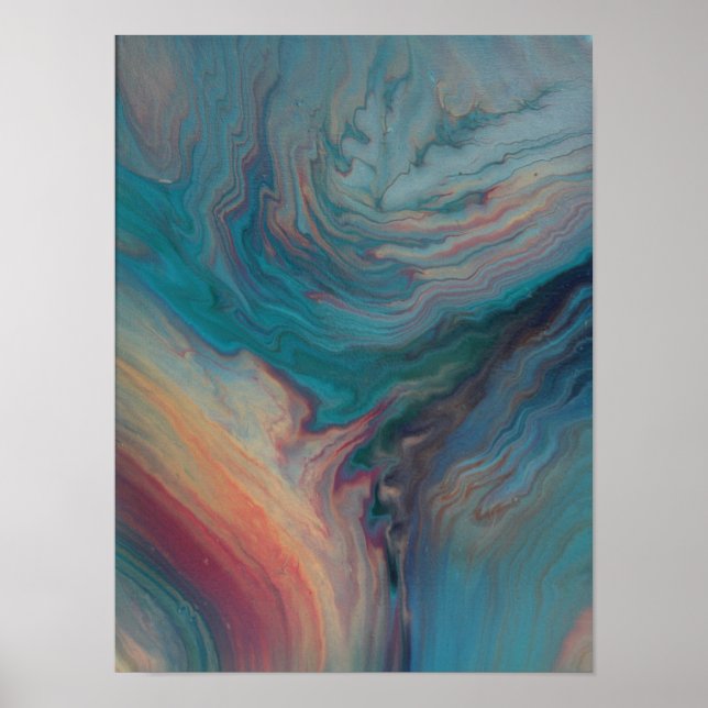 Cosmic Vortex Poster (Front)