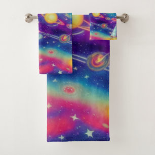 Cosmic Voyage Bath Towel Set