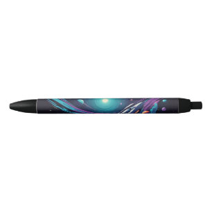 Cosmic Voyage Black Ink Pen