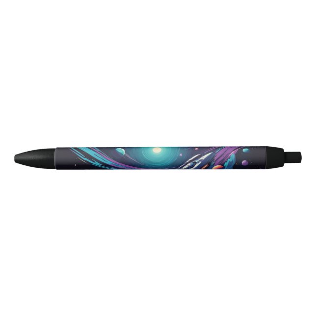 Cosmic Voyage Black Ink Pen (Front)