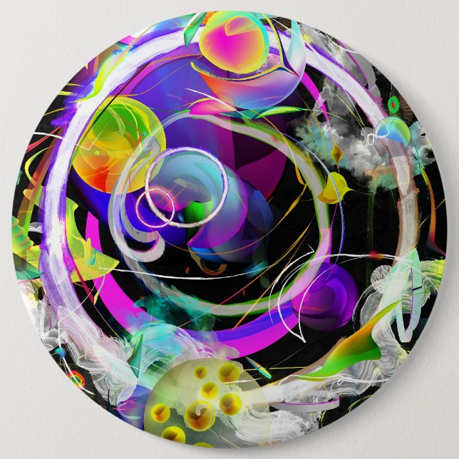 Cosmic Voyage Button (Front)