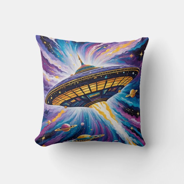 Cosmic Voyage Cushion (Front)