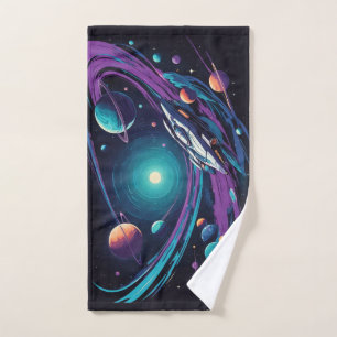 Cosmic Voyage Hand Towel