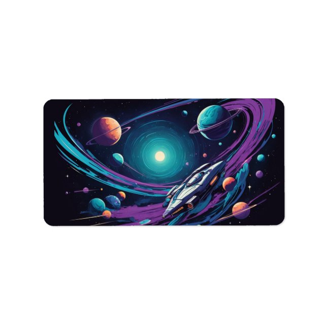 cosmic voyage  label (Front)