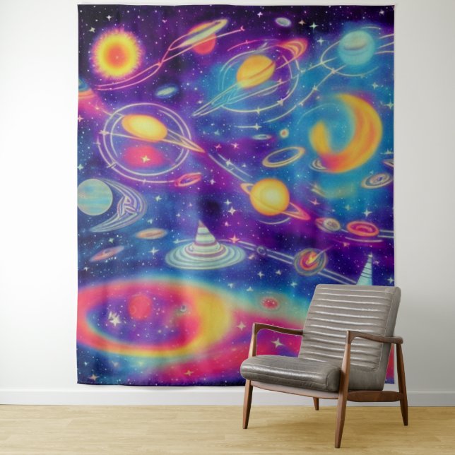 Cosmic Voyage Tapestry (In Situ)