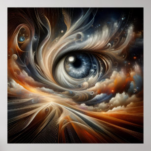 Cosmic Watcher Poster