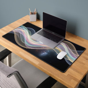 Cosmic Wave Galaxy Light Abstract Deck Mat