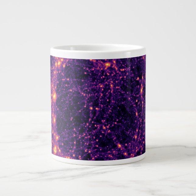 Cosmic Web Large Coffee Mug (Front)