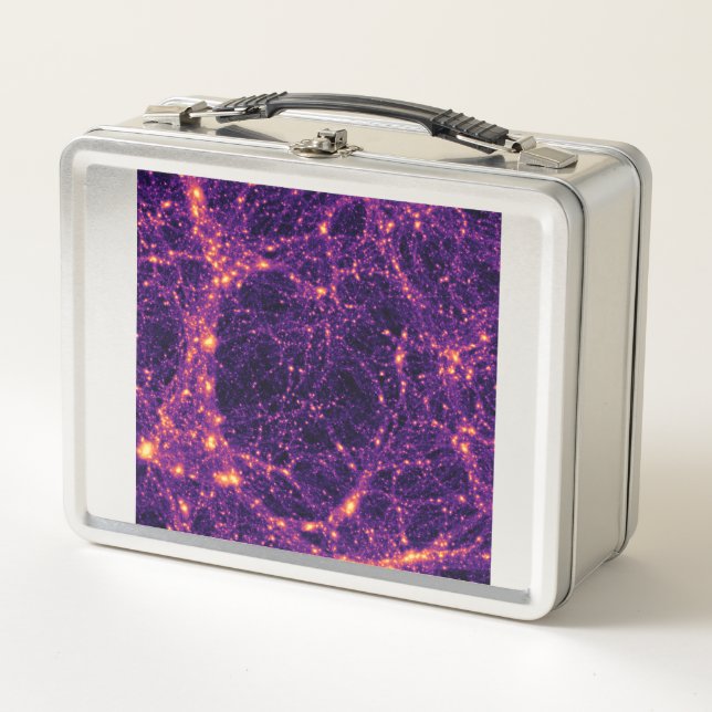 Cosmic Web Metal Lunch Box (Front)