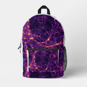 Cosmic Web Printed Backpack