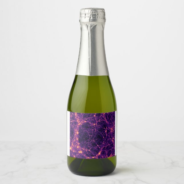 Cosmic Web Sparkling Wine Label (Front)