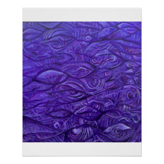 Cosmic Whorl art poster by Nefertara