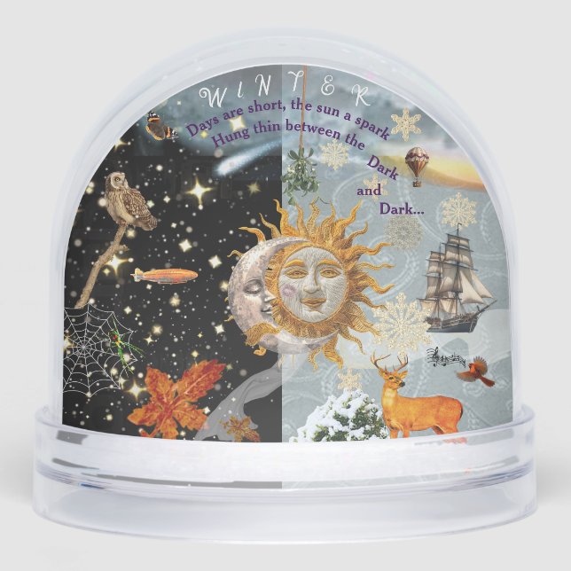 Cosmic Winter Snow Globe (Front)