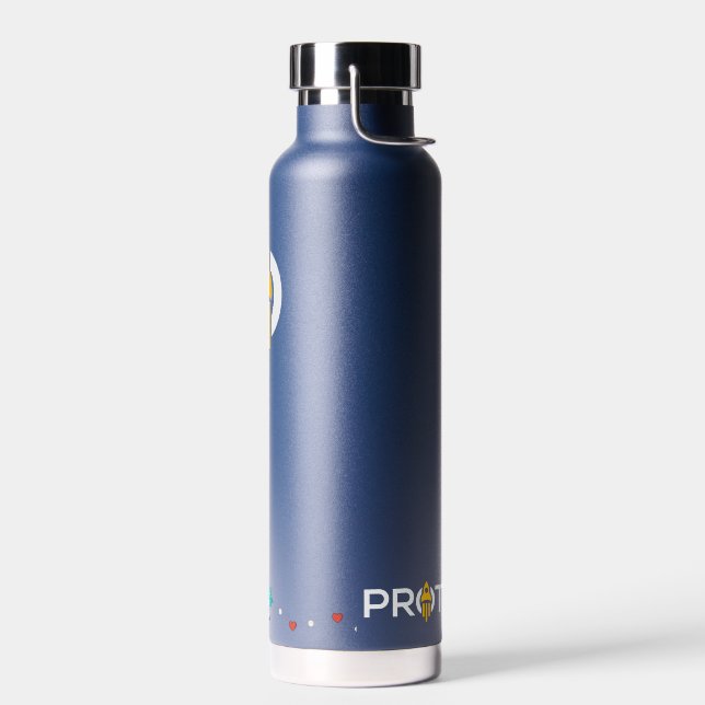 Cosmic with pet Protovate style Water Bottle (Left)
