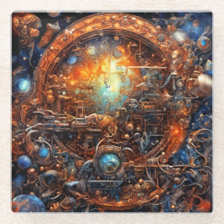 Cosmic Wonder Glass Coaster