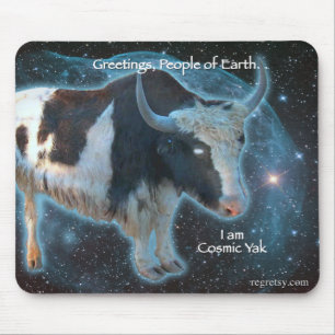 Cosmic Yak Mouse Mat