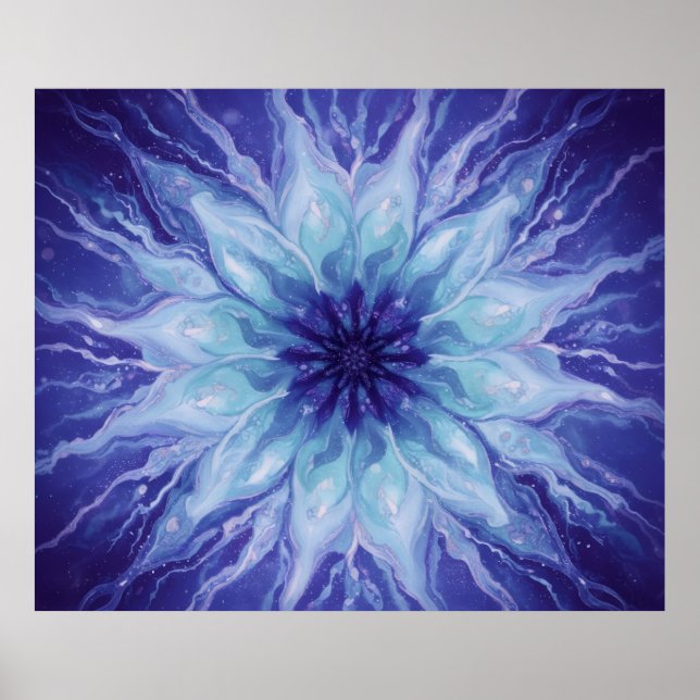 CosmicBloom Poster (Front)