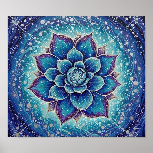 CosmicBlue Poster (Front)