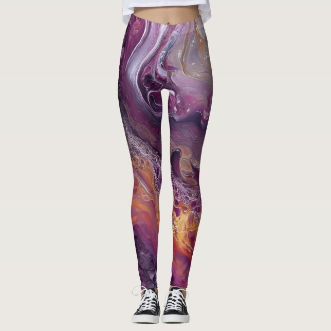 CosmicNebulae Leggings (Front)