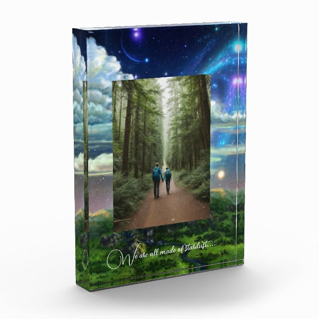 Cosmis stars galaxy fantasy photo block (Left)