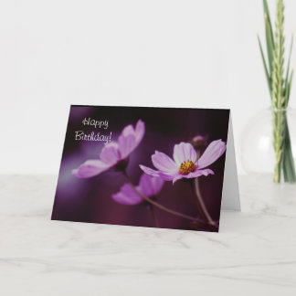 "Cosmo Afterglow"  Happy Birthday Card