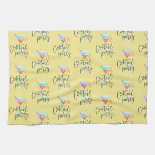 Cosmo Cocktail Party Kitchen Towel