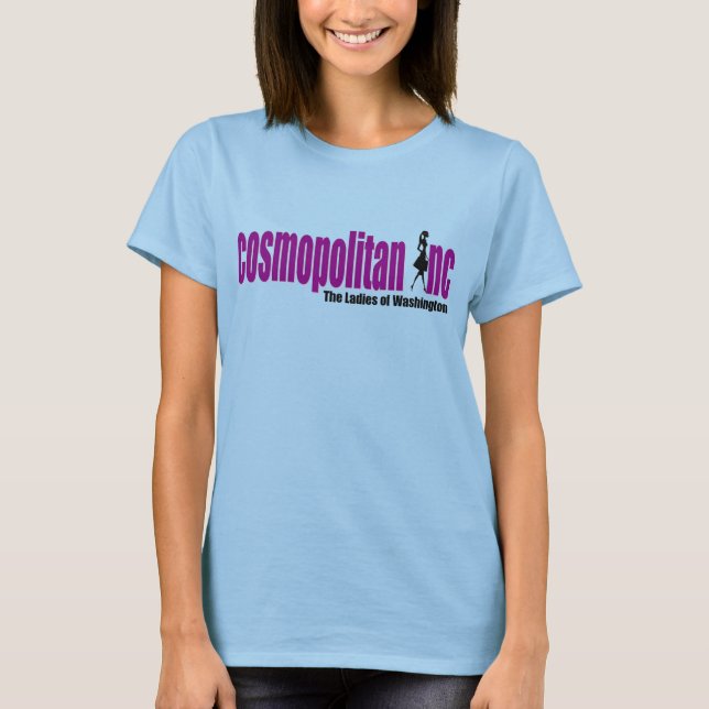 Cosmo Logo Burnout Tee (Front)