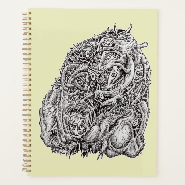 Cosmographic Head by Brian Benson Planner (Front)