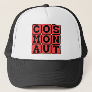 Cosmonaut, Soviet Astronaut Trucker Hat