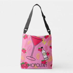 Cosmopolitan Cocktail Crossbody Bag