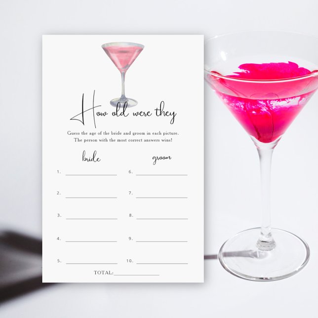 Cosmopolitan cocktail How old were they bridal (Creator Uploaded)