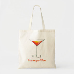 Cosmopolitan Cocktail New York City NYC Cosmo Tote Bag