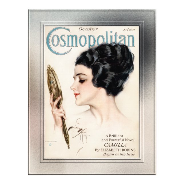 Cosmopolitan FC October 1917 by Harrison Fisher Photo Print (Front)