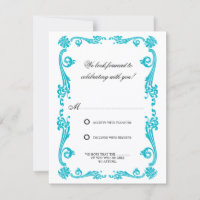 Cosmopolitan Flourish and Swirls RSVP