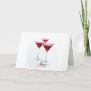 COSMOPOLITAN MARTINI CARD