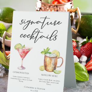 Cosmopolitan Moscow Mule Signature Cocktails Menu