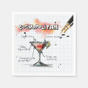 Cosmopolitan Napkin