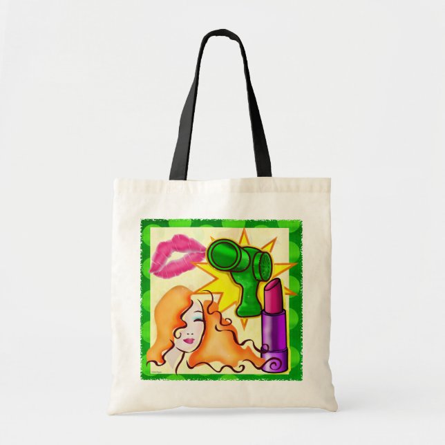 Cosmopolitan Pop Art GIFT MAKEUP AVON Tote Bag (Front)